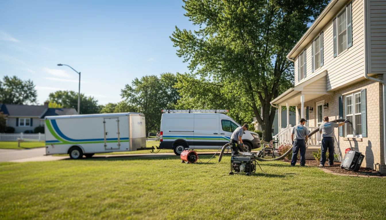 Flooded Basement Restoration And Cleanup With Repair in Sumava Resorts, IN near me